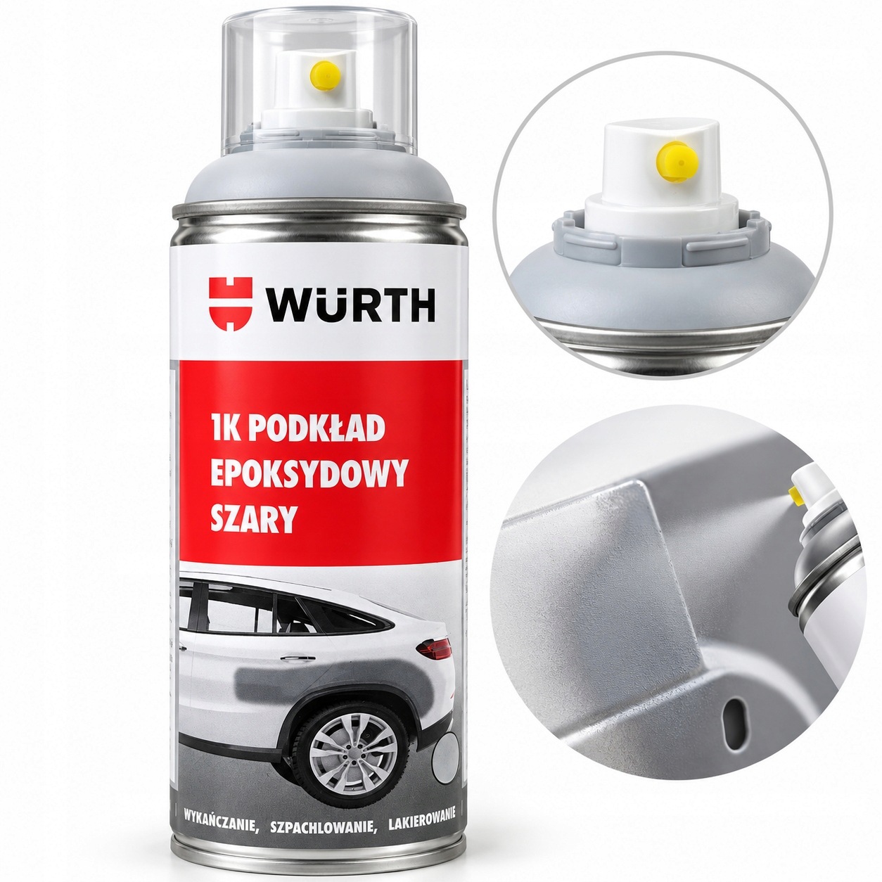 Würth Podkład Epoksydowy 1K Szary Spray 400 ml 0893400102 Antykorozyjny