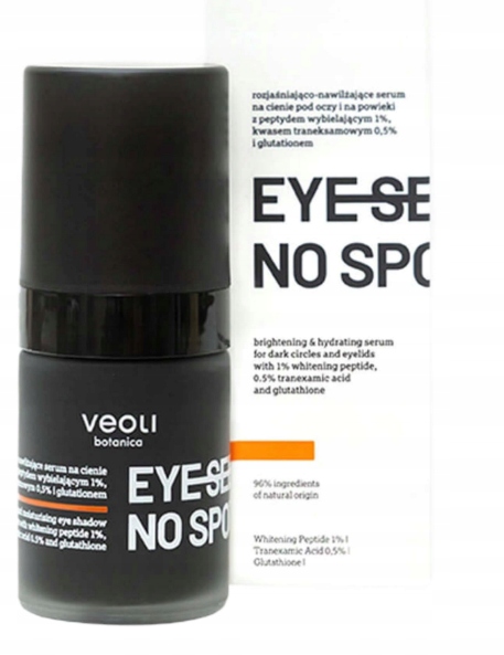 Veoli Eye See No Spots rozjasňující a hydratační oční sérum 15 ml