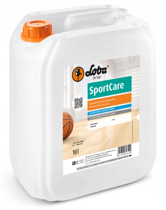 Loba SportCare 10L přípravek pro péči o lakované a sportovní podlahy