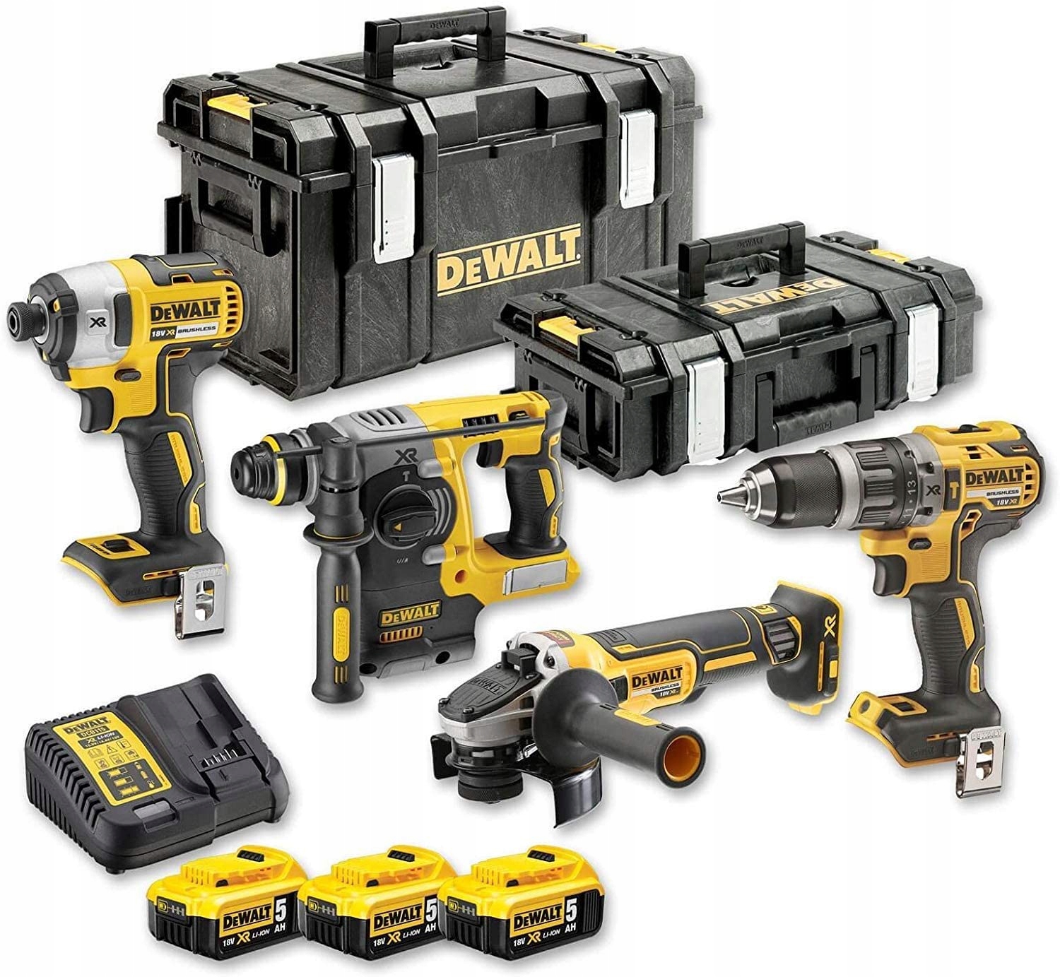 

Zestaw Combo 18V DCG405+DCH+3*5AH DCK422P3 Dewalt