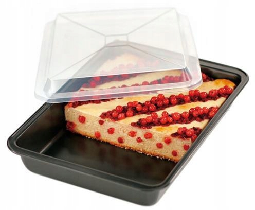 

Blacha Do Pieczenia Głęboka Z Pokrywą 36x25cm