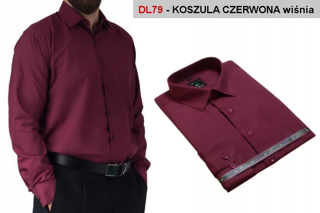 Koszula męska elegancka BAWEŁNA wybór koloru 45/46 Rozmiar 2XL/3XL