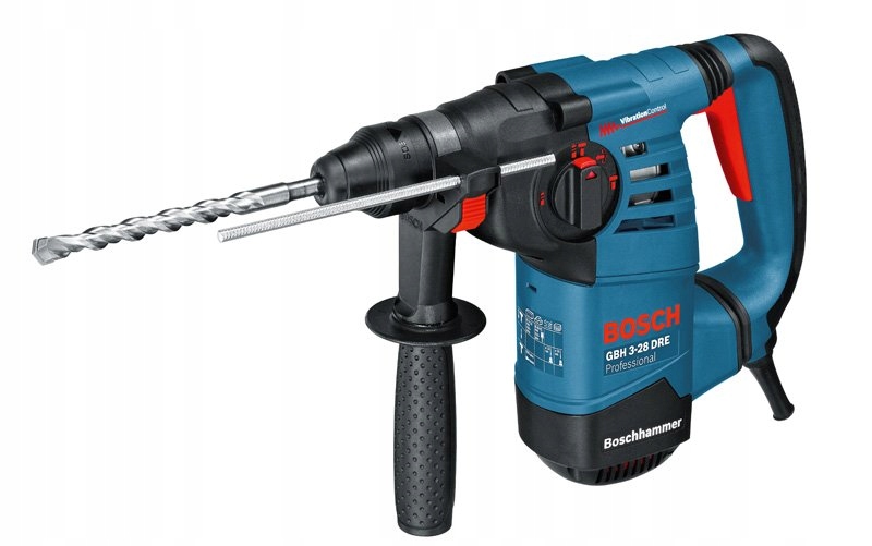 Vrtací a kovací kladivo Sds+ 800W 3,1J 3,6 kg Kufr Gbh 3-28 Dre Bosch