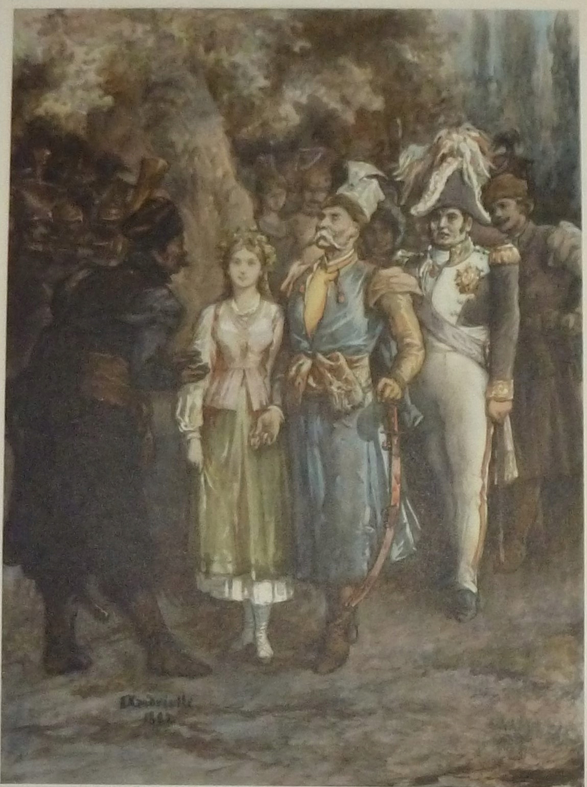 ANDRIOLLI Ilustracja do Pana Tadeusza 1955