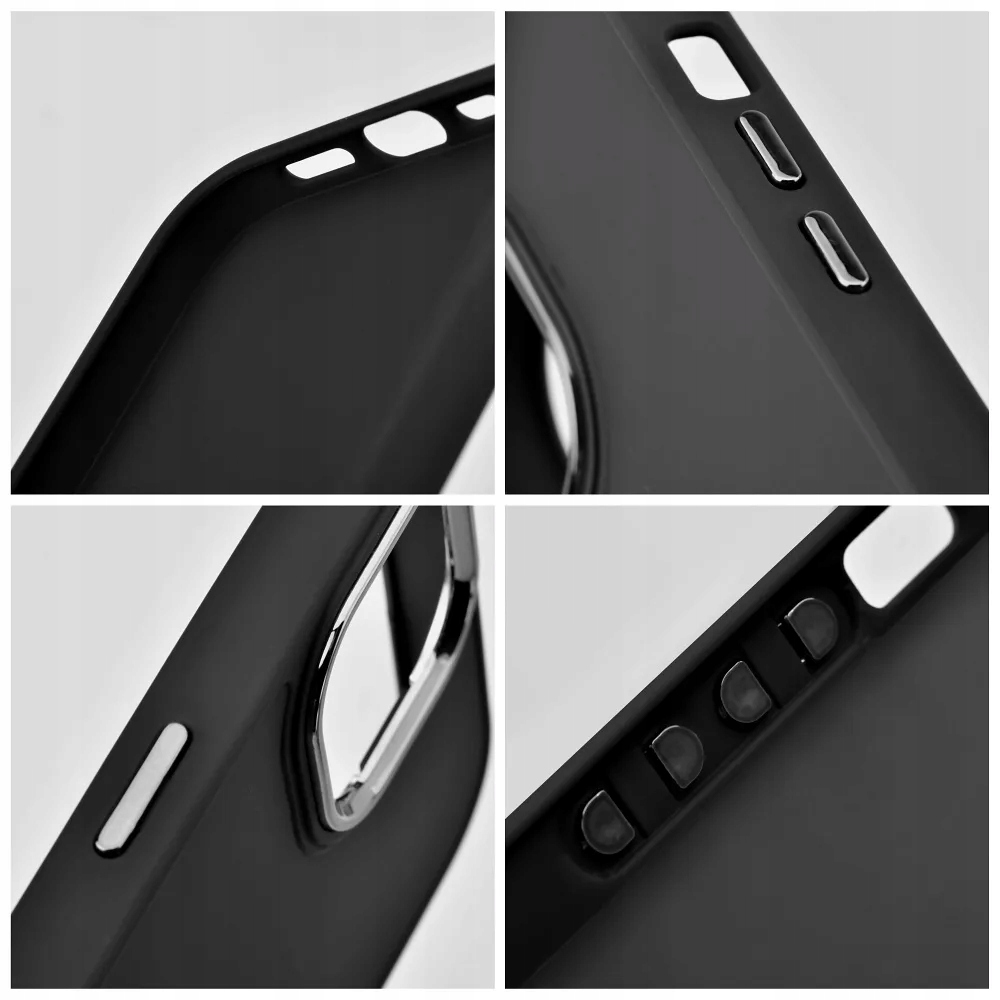Futerał Frame do Xiaomi Redmi 13C Poco C65 czarny