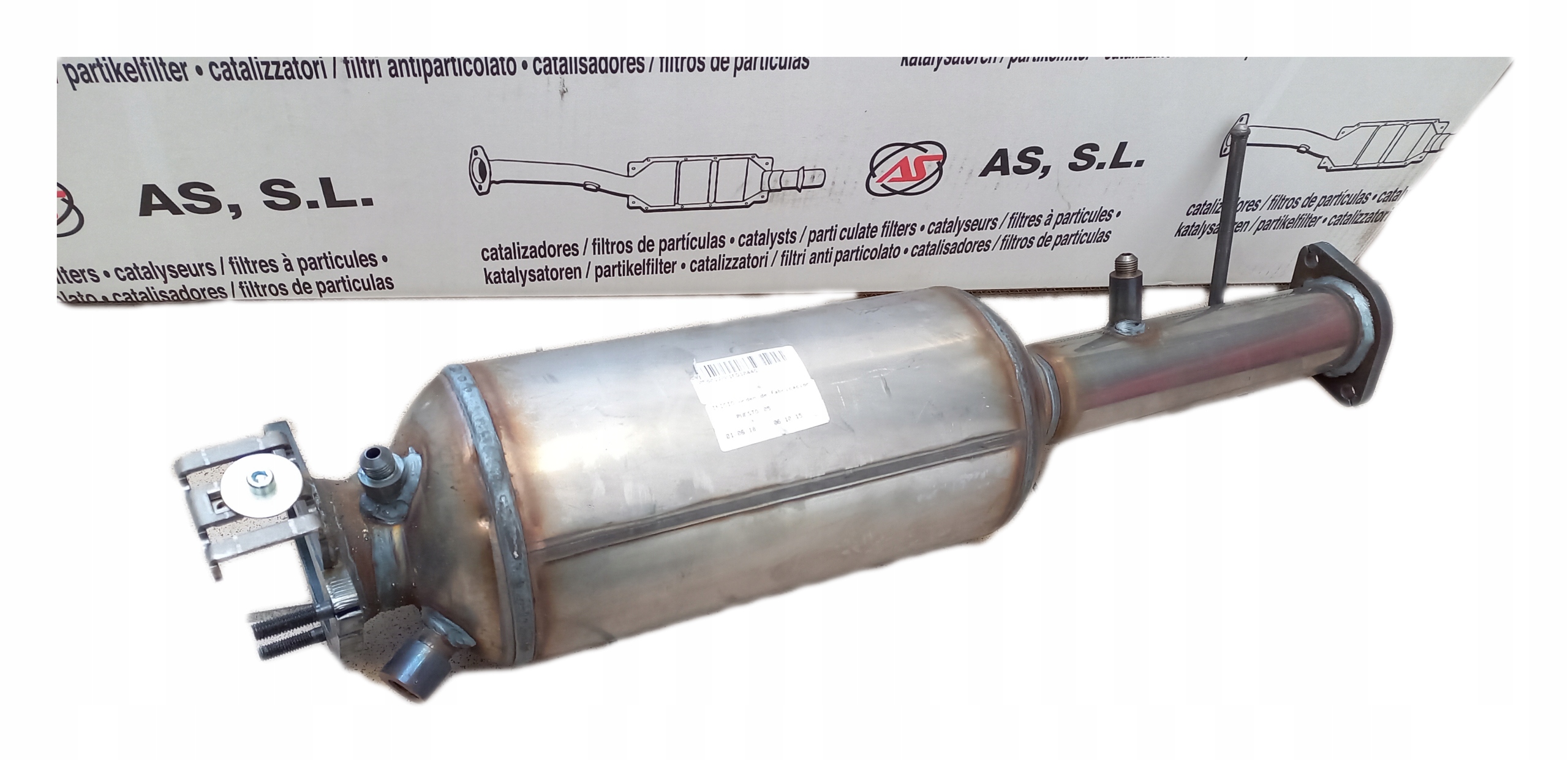 FILTR CZĄSTEK DPF VOLVO C30 C70 S40 V50 2.4 06-13