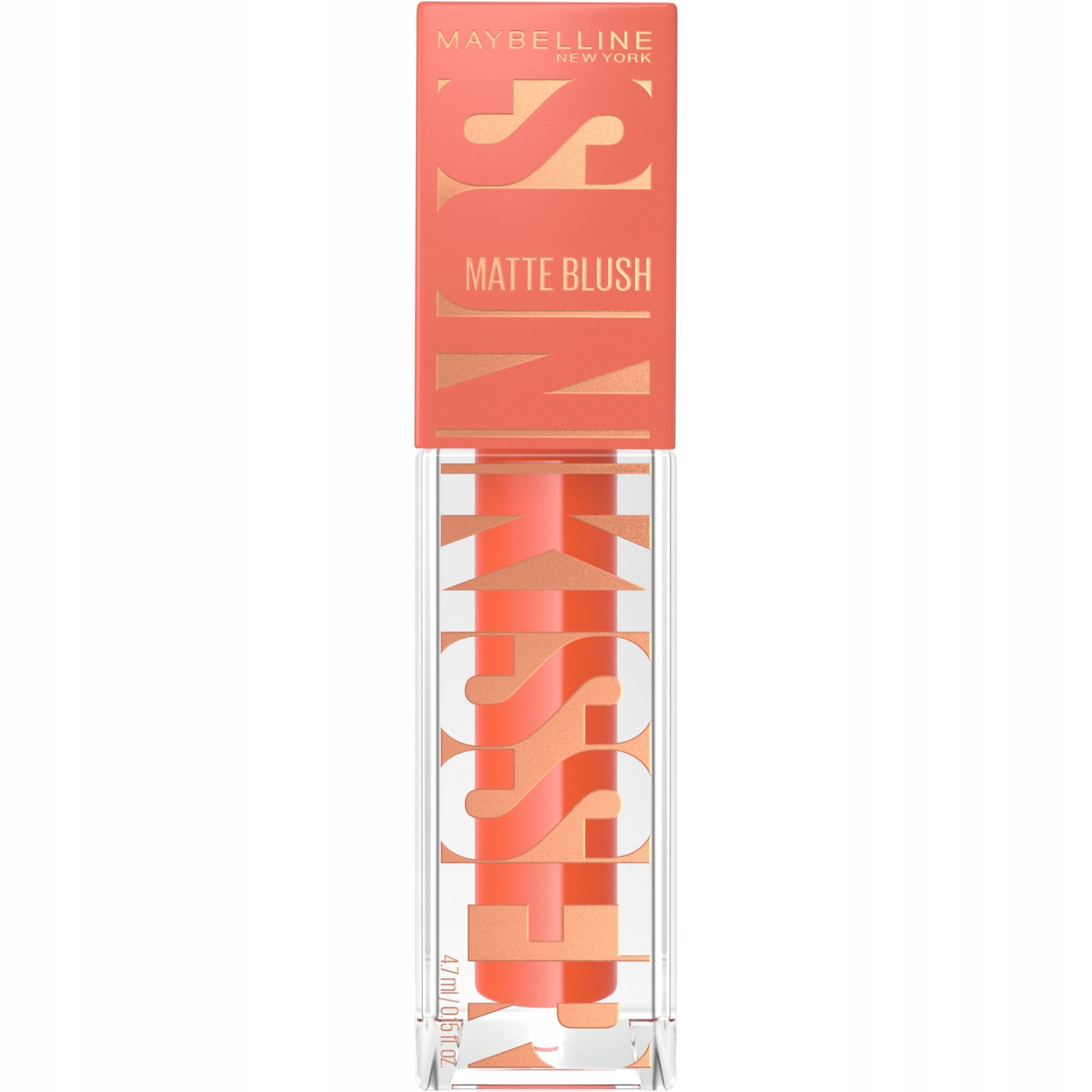 Maybelline Sunkisser Hazy Matte Růže na tváře, tekutá, 34 Peachy Qu