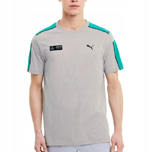 Mercedes Amg Puma F1 Tričko Pánské Bavlna S