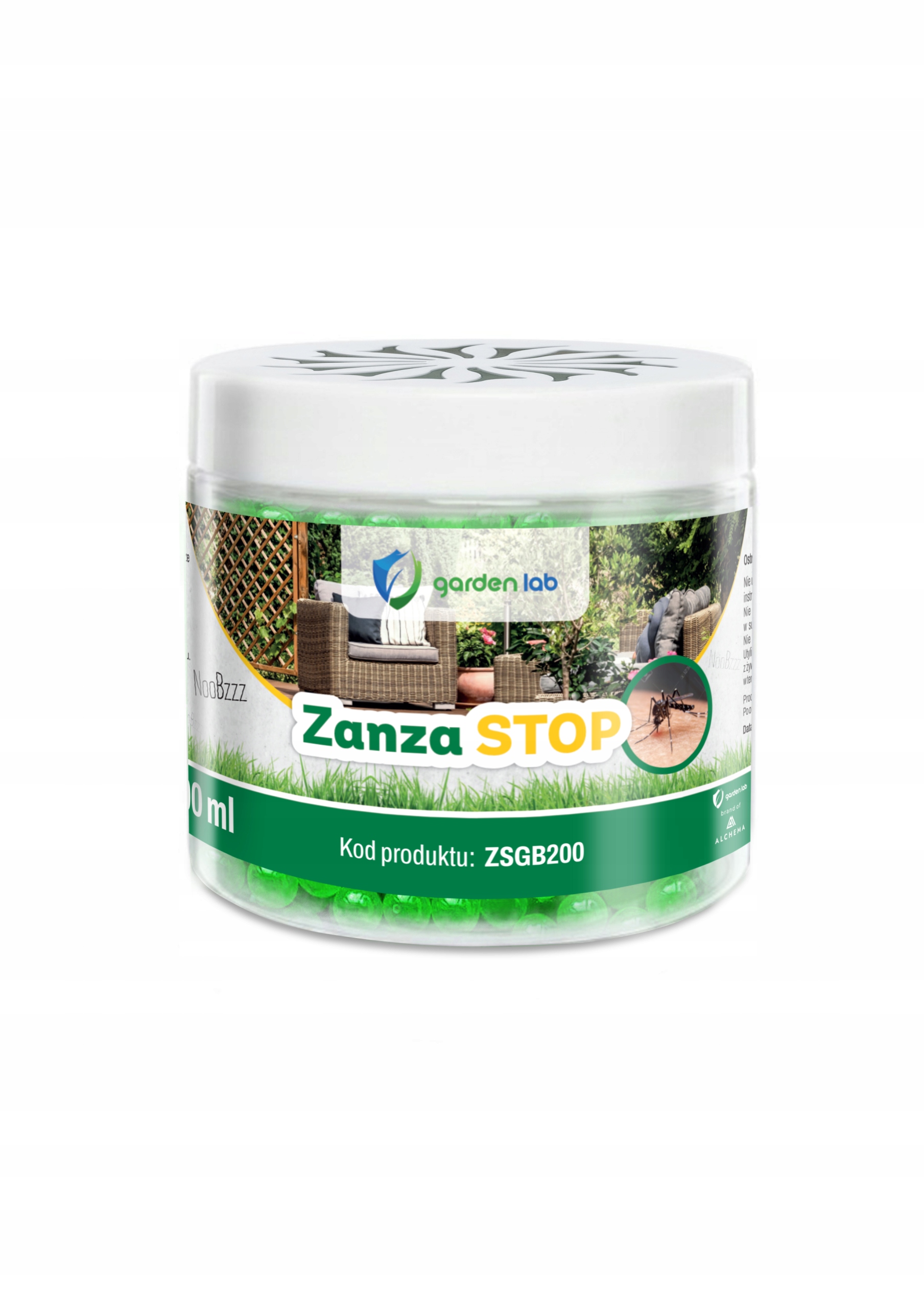 Naturalny odstraszacz komarów zapachowy kulki żel