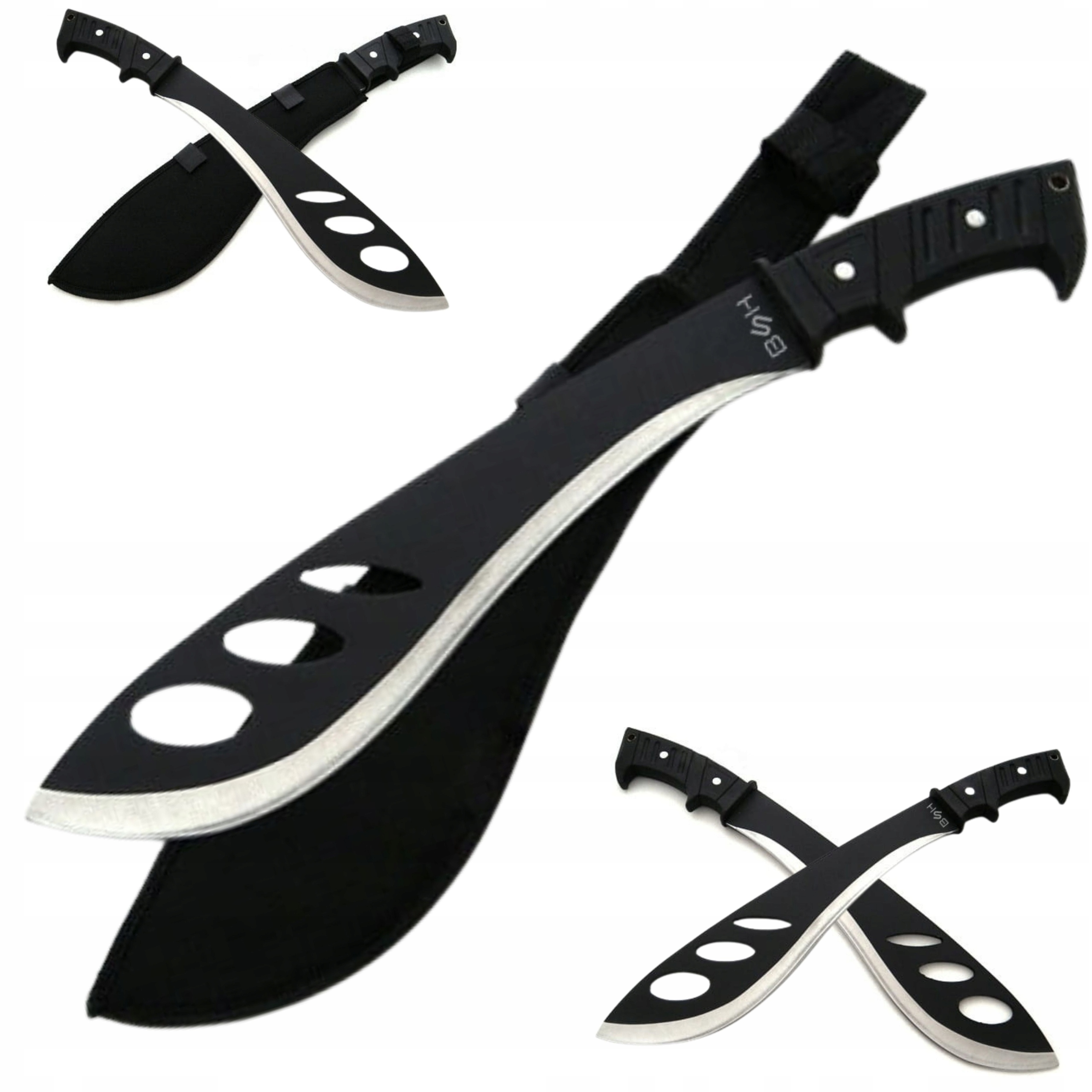 BSH MACZETA KUKRI 42,5 cm MYŚLIWSKA FINKA BAGNET TURYSTYCZNA + POKROWIEC