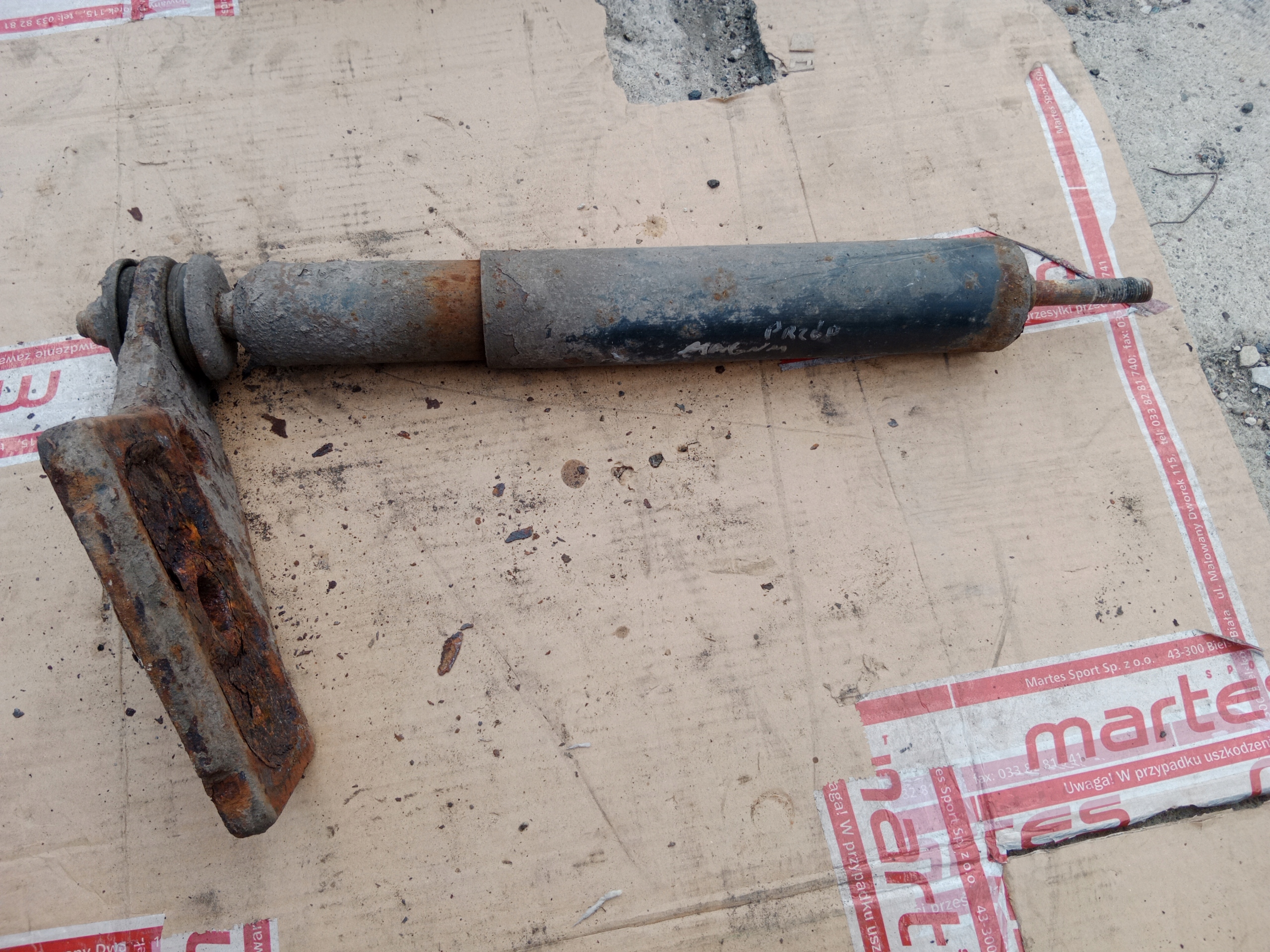 shock absorber front RENAULT MAGNUM