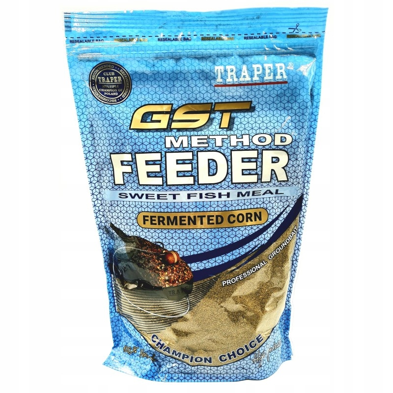 Zanęta Traper Gst Method Feeder Feermentowana Kukurydza Z Mączką Rybną 1kg