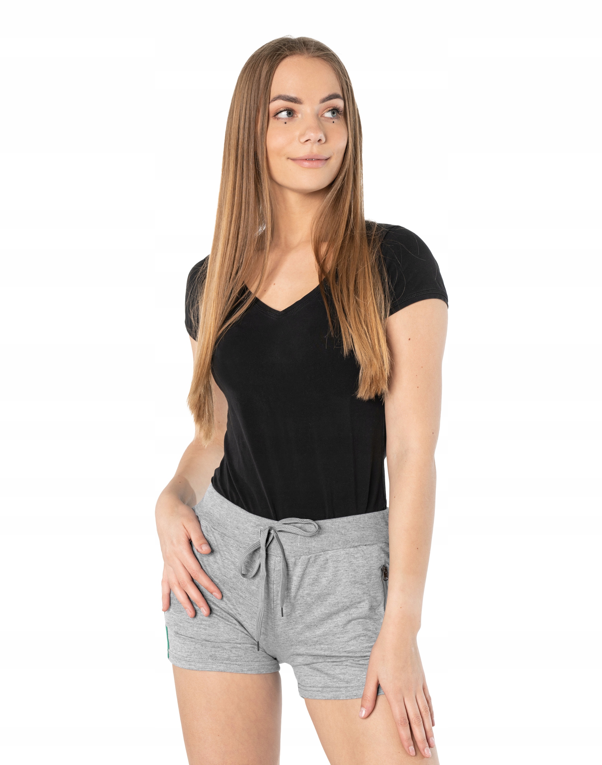 

Krótkie Spodenki Szorty Sport Damskie 86035-8 XL
