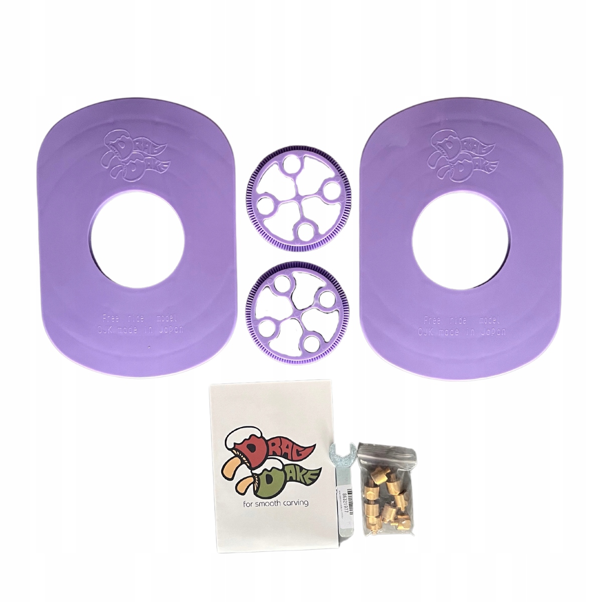 Podložky pod snowboardové vázání Ojk Plates Drag drake freeride regular