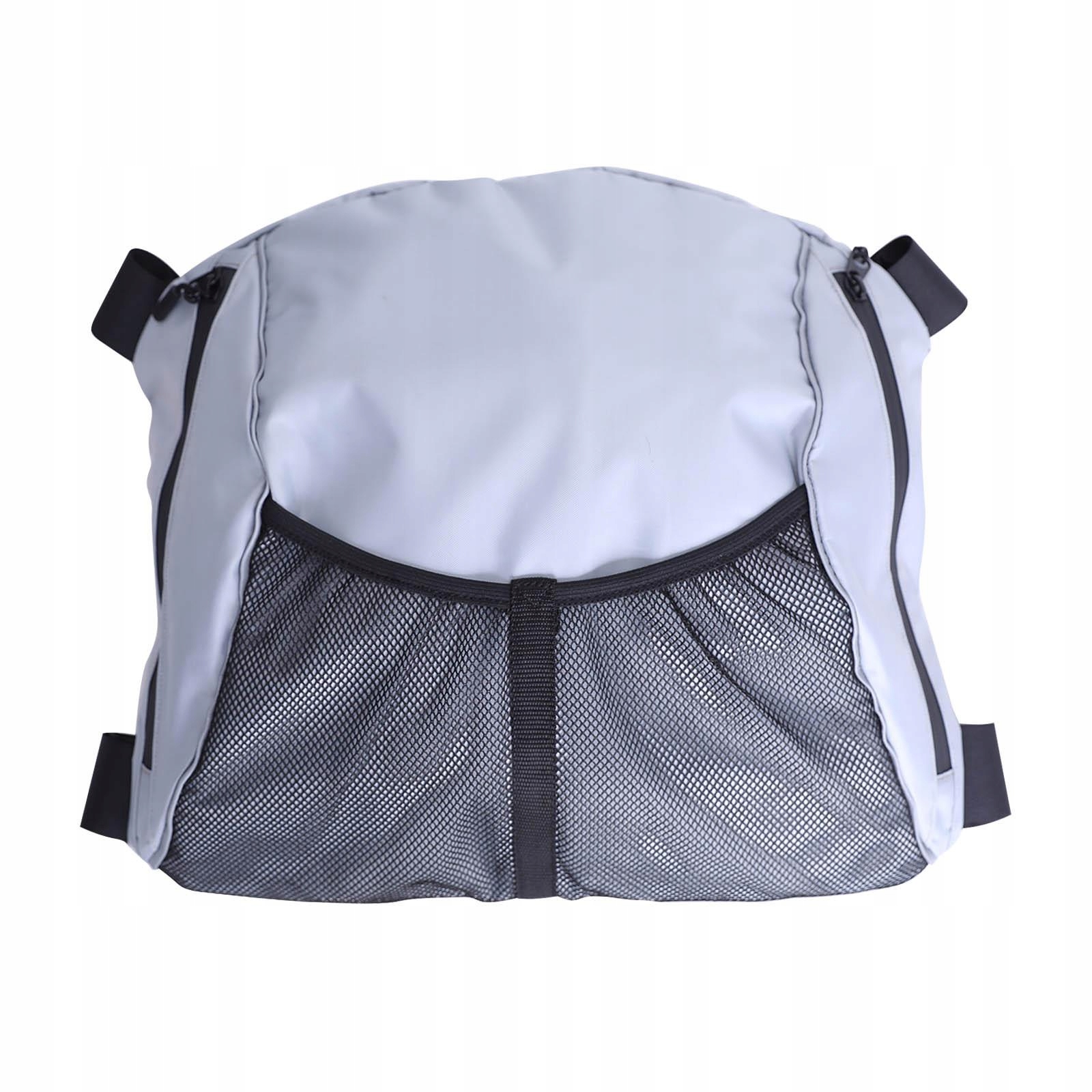 Oxford Kayak Mesh Bag Storage Pouch Pocket Container Sack Waterproof Gray