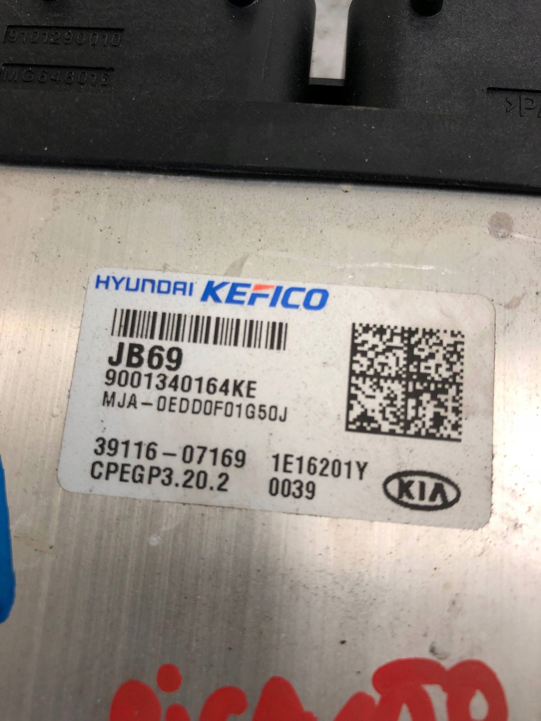 computer Motore 1.0 MPI G3LD KIA PICANTO III 39116-07169
