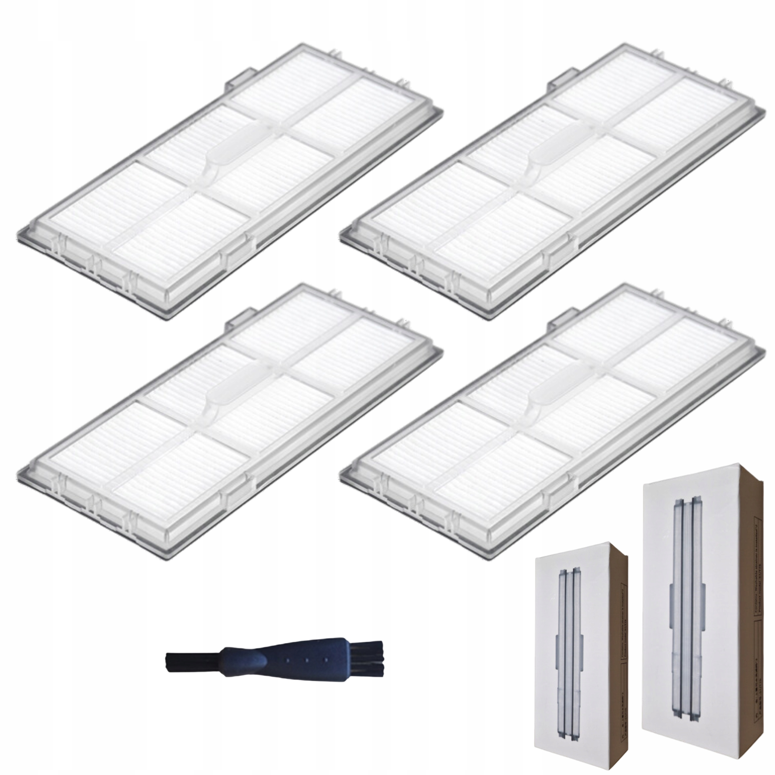 4X Omyvatelný Hepa Filtr Pro Roborock S7 S7+ S7 Maxv S8 S8+ Sada Dílů