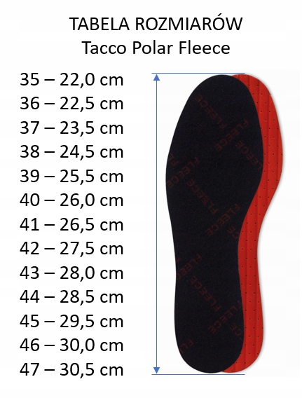 WKŁADKI DO BUTÓW ZIMOWE Z AKTYWNYM WĘGLEM Z POLARU Marka inna