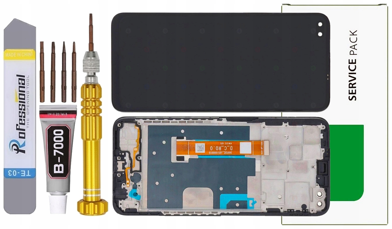 Displej Pro Oppo Reno 4Z 5G Originální LCD Rámeček