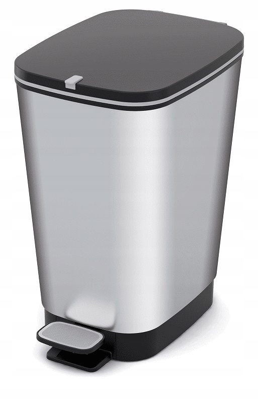 

Kosz Na Śmieci Metalizowany Z Pedałem Chic 60L