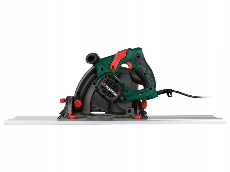 Pilarka zagłębiarka z szyną prowadzącą Parkside Piła tarczowa 1200 W 20 mm