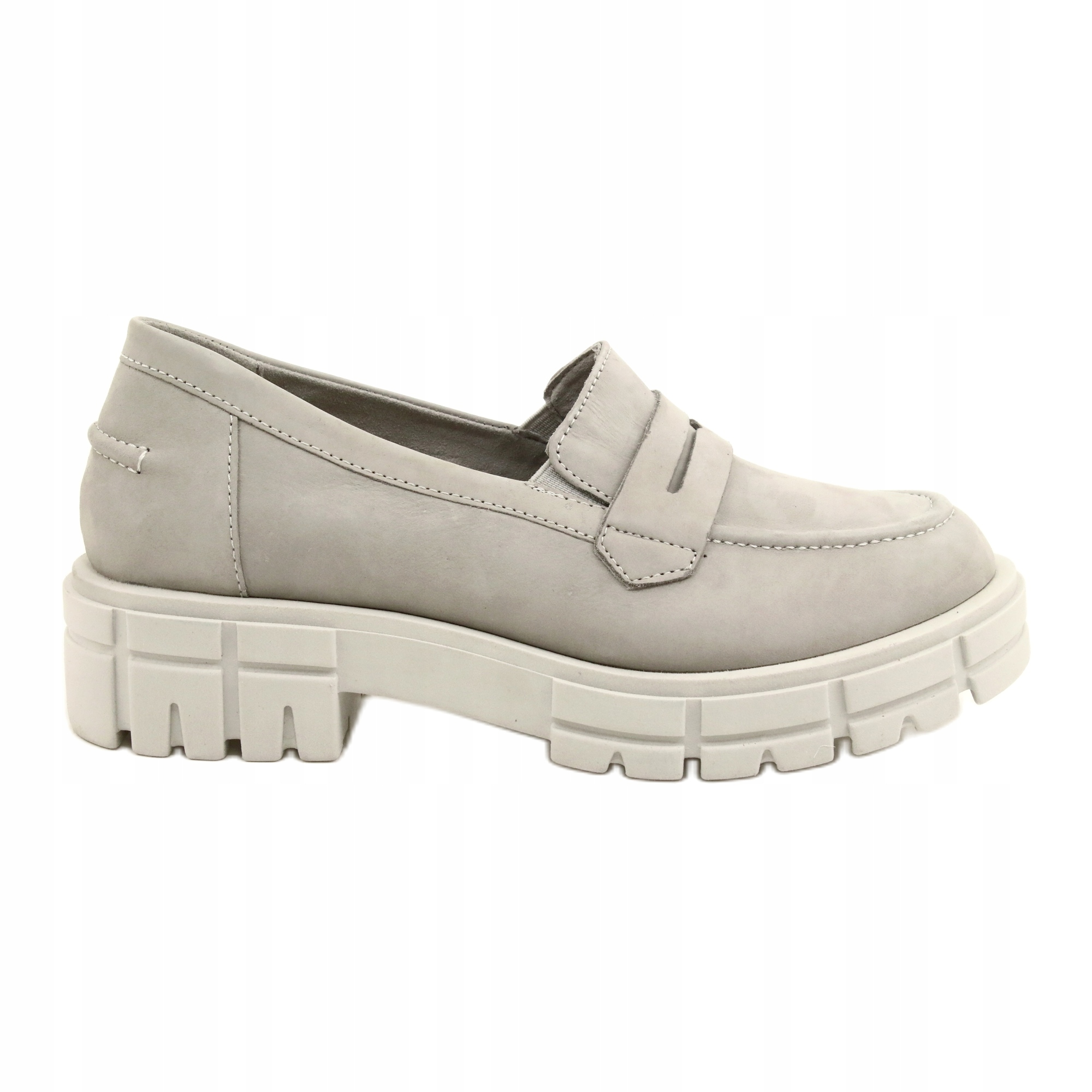 Szare Skóra naturalna Buty Damskie Caprice r.36