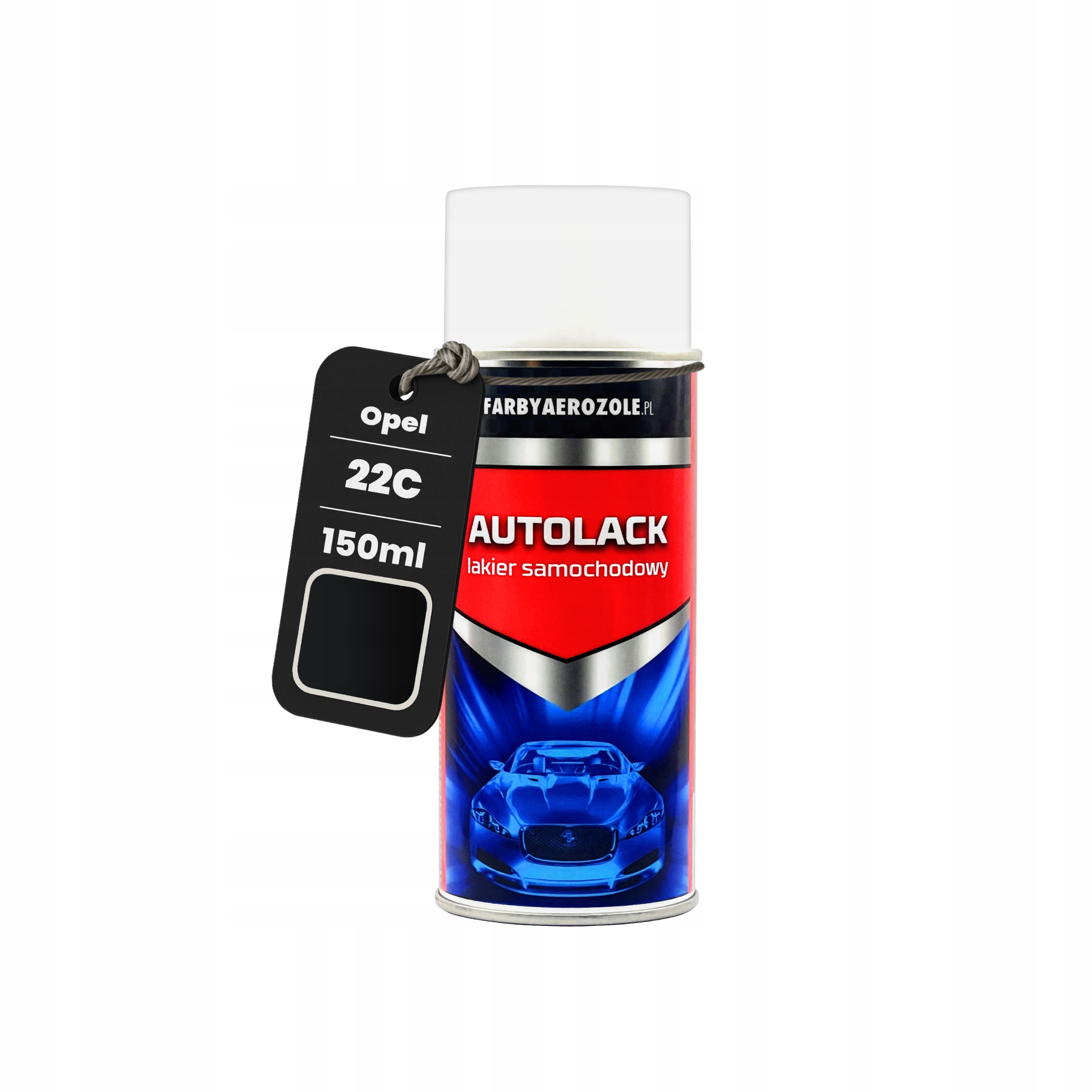Gotowy Spray 150 ML Lakier Do Opel Z 22C Z22C Novaschwarz Met.