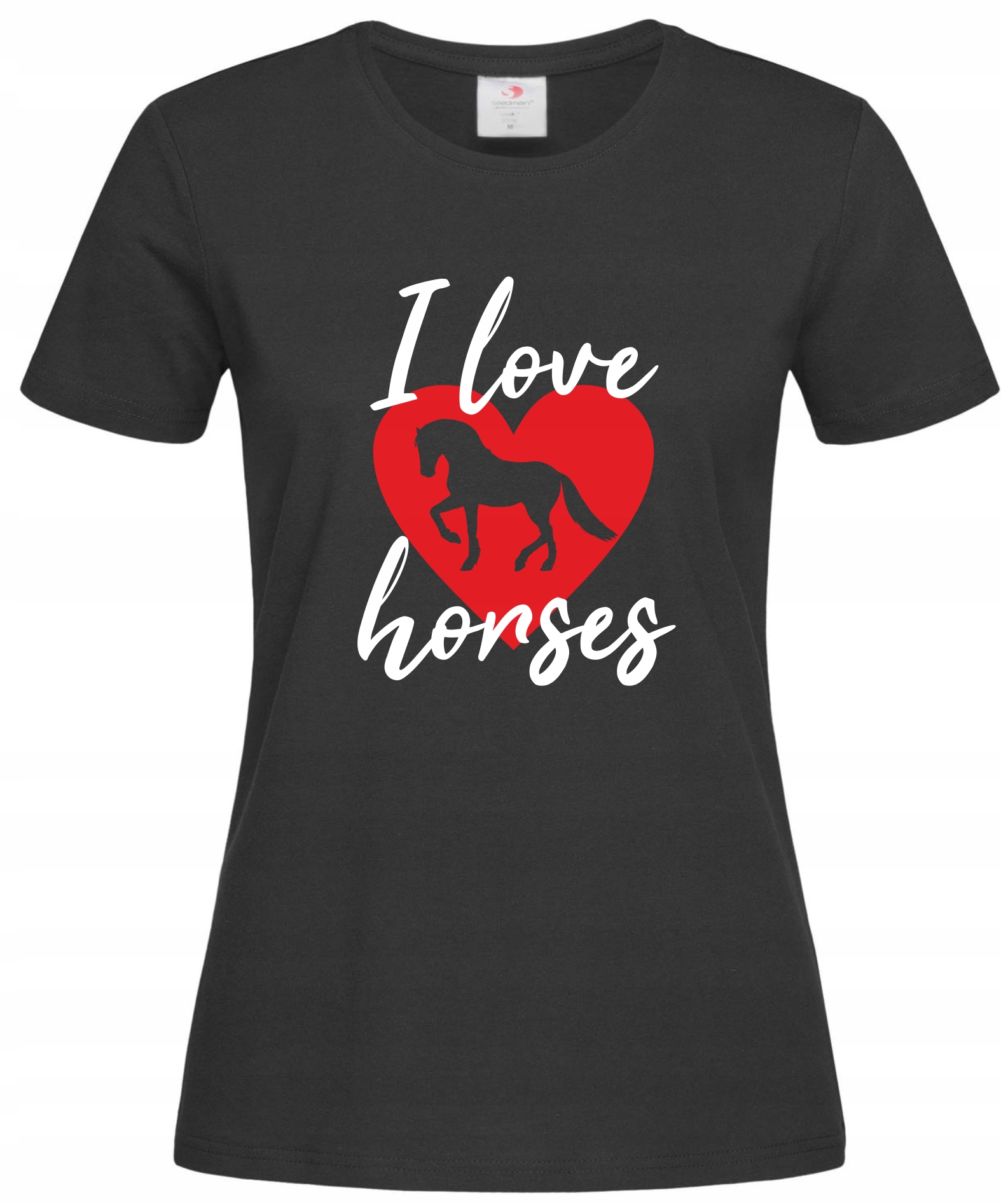 

koszulka Jeździectwo z nadrukiem Konia koniem M