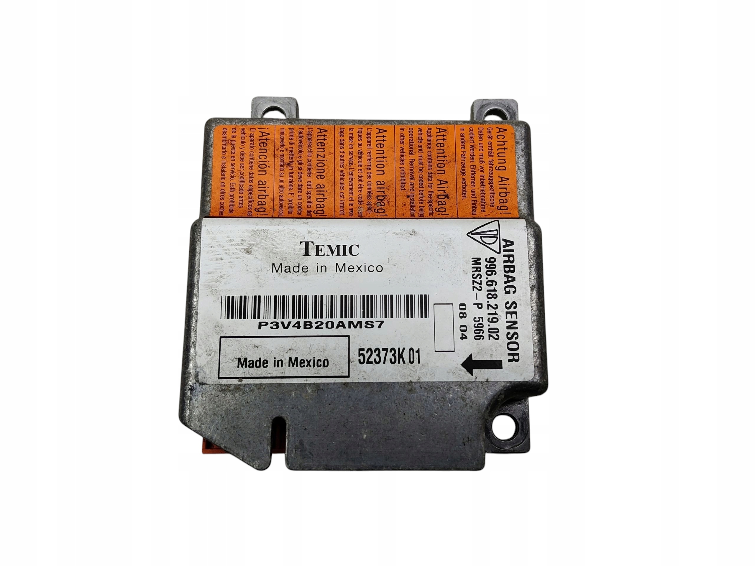 SENSOR modulo airbag PORSCHE 911 996 BOXSTER 986 99661821902