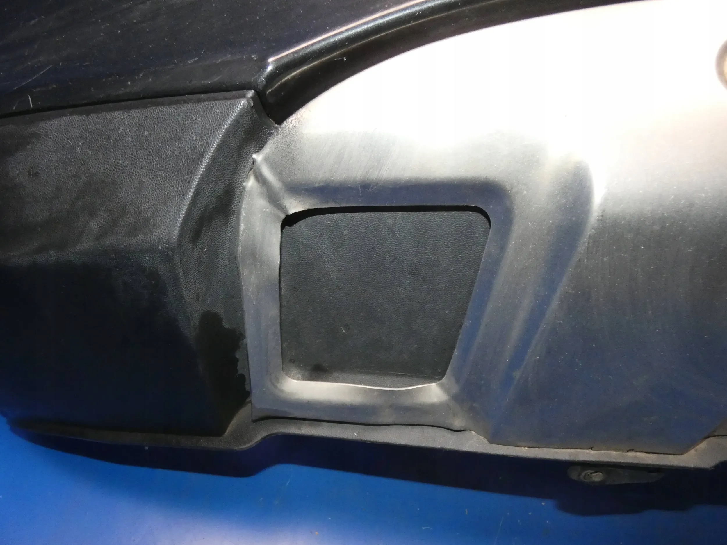 MERCEDES ML W164 bumper front front below sensors PDC CHROM