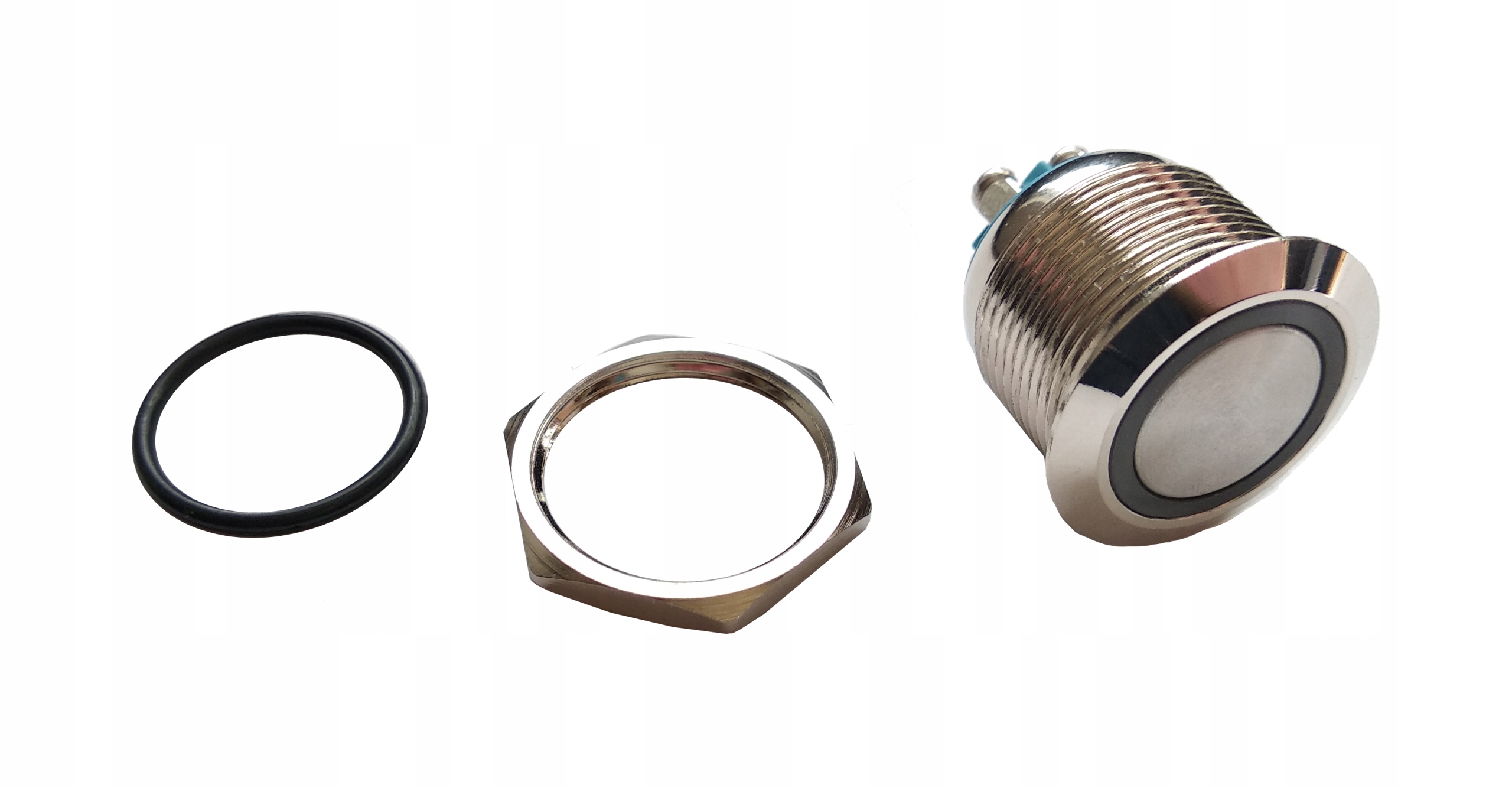 PRZYCISK 22mm WANDALOODPORNY CHWILOWY MONOSTABILNY LED WODOODPORNY IP67 Kod producenta NXAS824