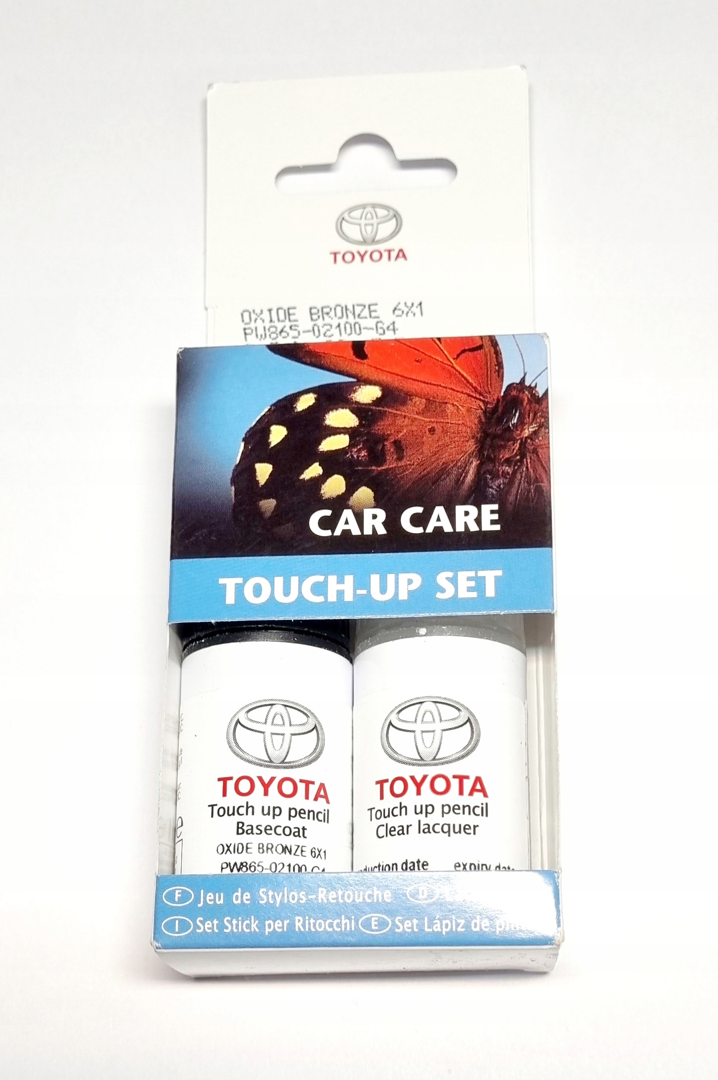 TOYOTA LAKIER ZAPRAWKA FARBA KOLOR OXIDE BRĄZ 6X1 Rodzaj zestawy naprawcze