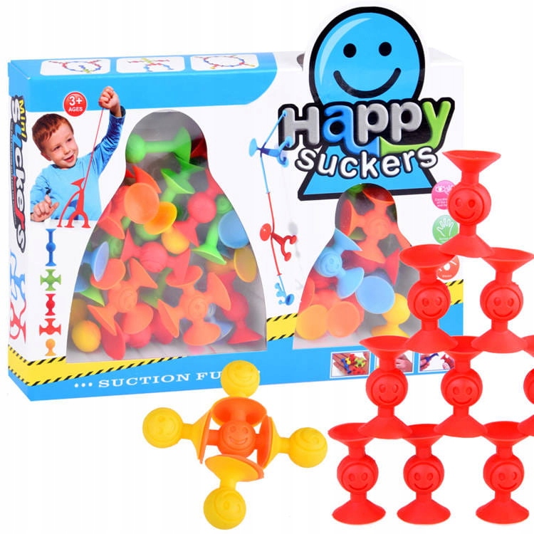 

Giętkie Klocki przyssawki sticks 35-elementy