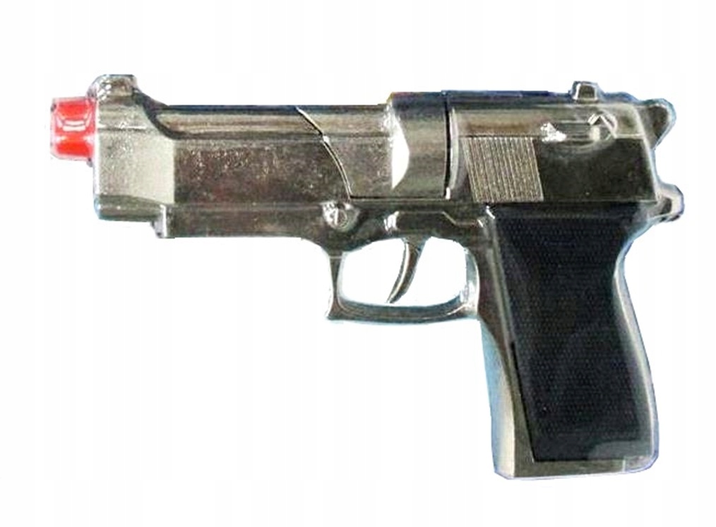 PISTOLET METALOWY NA SPŁONKĘ + 216 KAPISZONY Seria spłonki