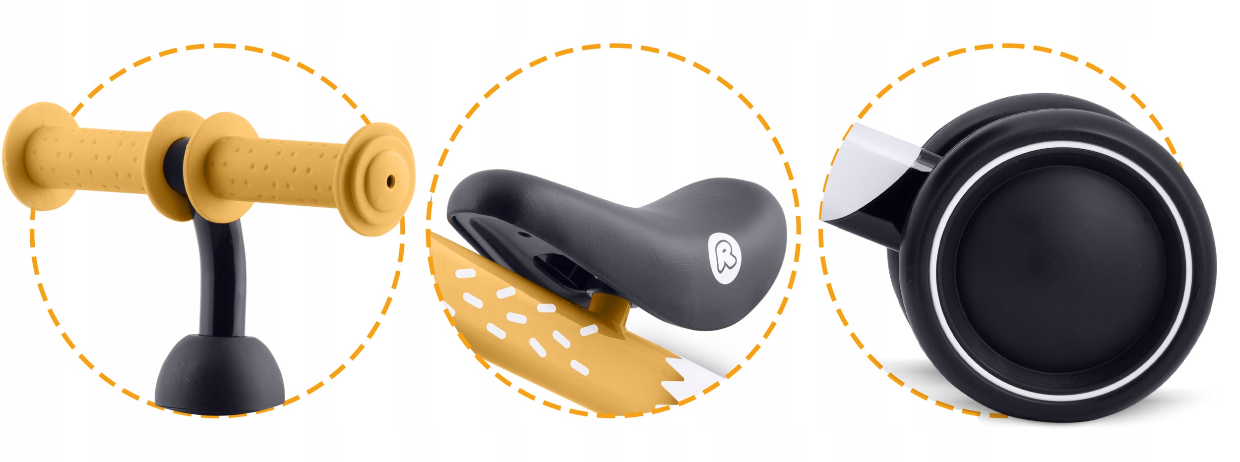 Balansni bicikl, dječji bicikl s tri kotača, lagani Ricokids model RK-606