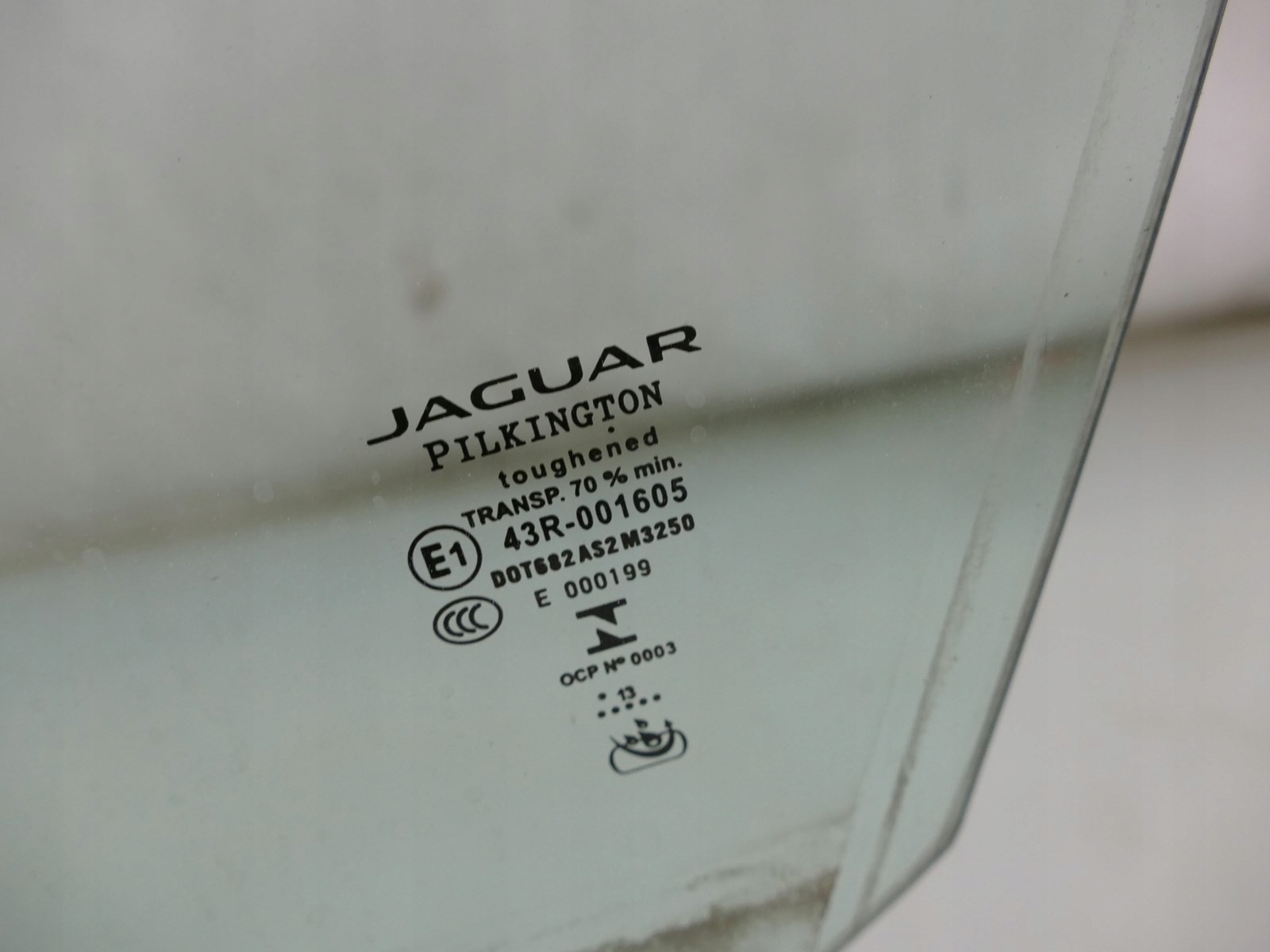 JAGUAR XF X250 window door left front