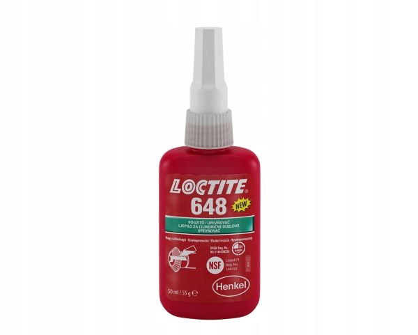 LOCTITE 648 ANAEROBOWY KLEJ DO LOZYSK MOCNY 50ML