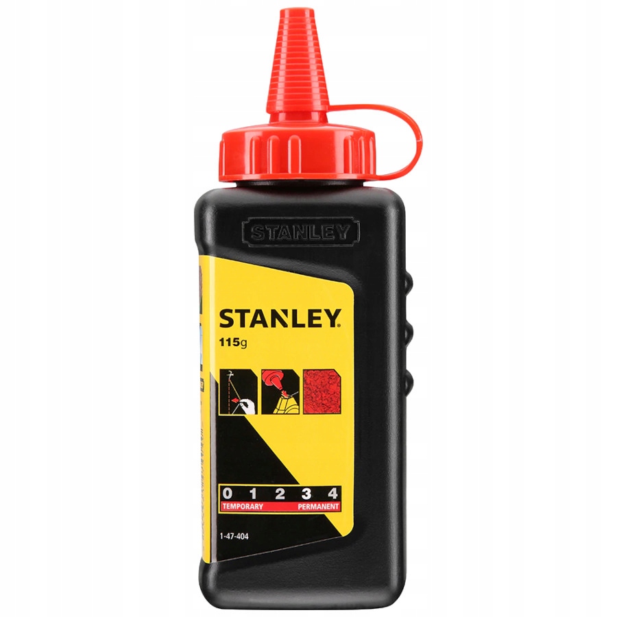 STANLEY 1-47-404 Kreda traserska 115g czerwona EAN (GTIN) 3253561474040