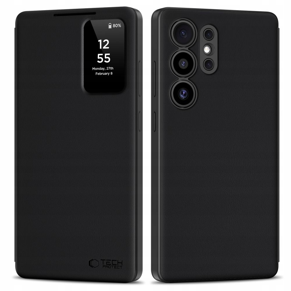 Tech- Protect Smart Wallet Galaxy S25 Ultra Matte Black Tech- Protect