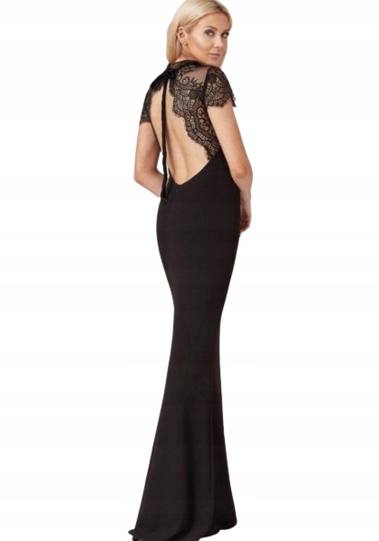 Šaty Goddiva, černé, rovné, velikost 42, velikost 42