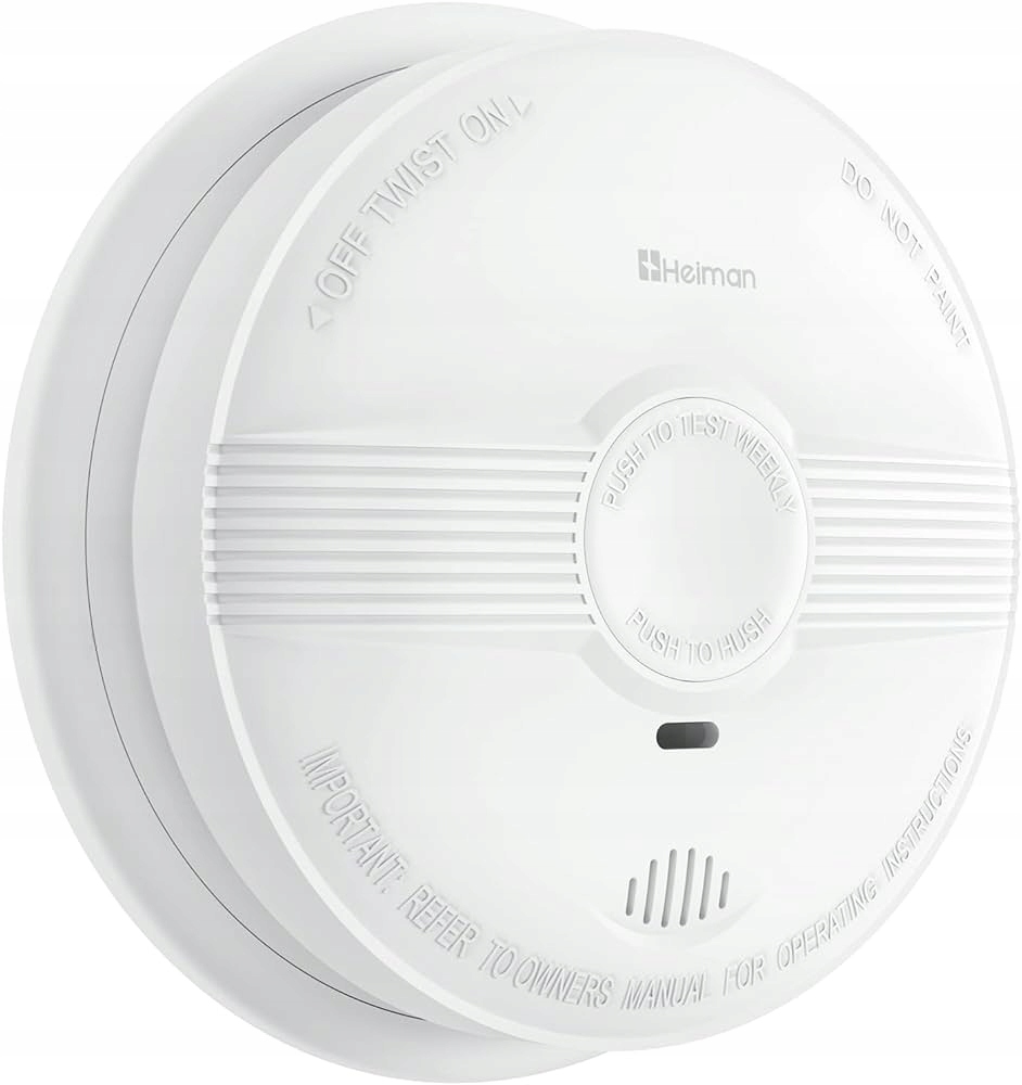 Detektor Dymu Detektor Alarm Bezdrôtový Detektor Batéria Din En 14604
