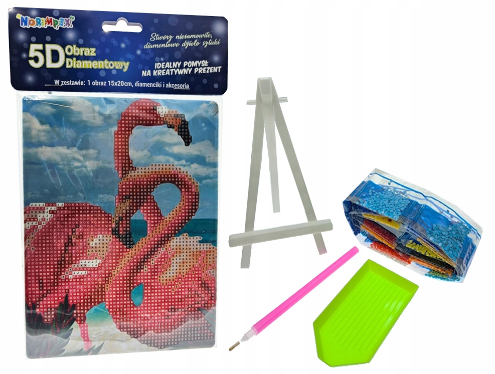 

Mozaika diamentowa obrazek 15x20 Flaming