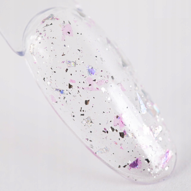 AlleLac Top No Wipe NAWIERZCHNIOWY DROBINKI SILVER Marka AlleLac