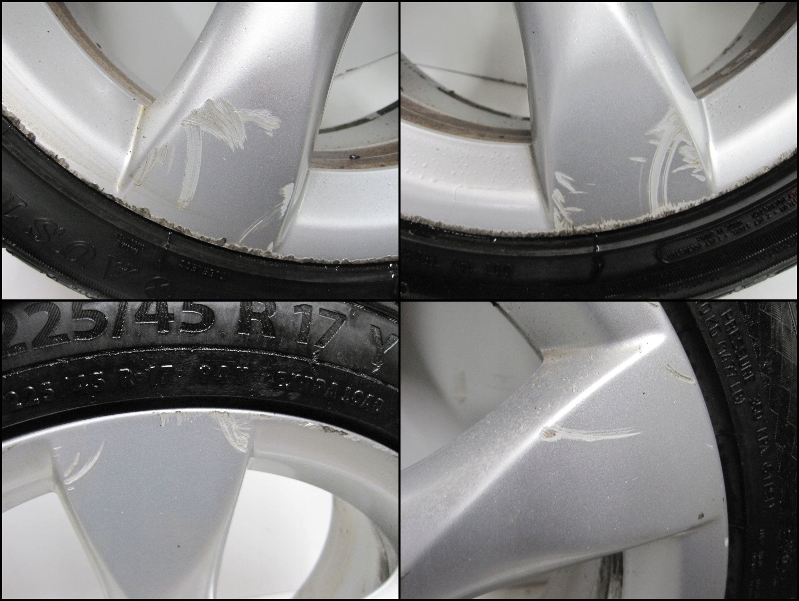 wheels discs tyres MERCEDES B KLASA 246 R17 6 7 MM