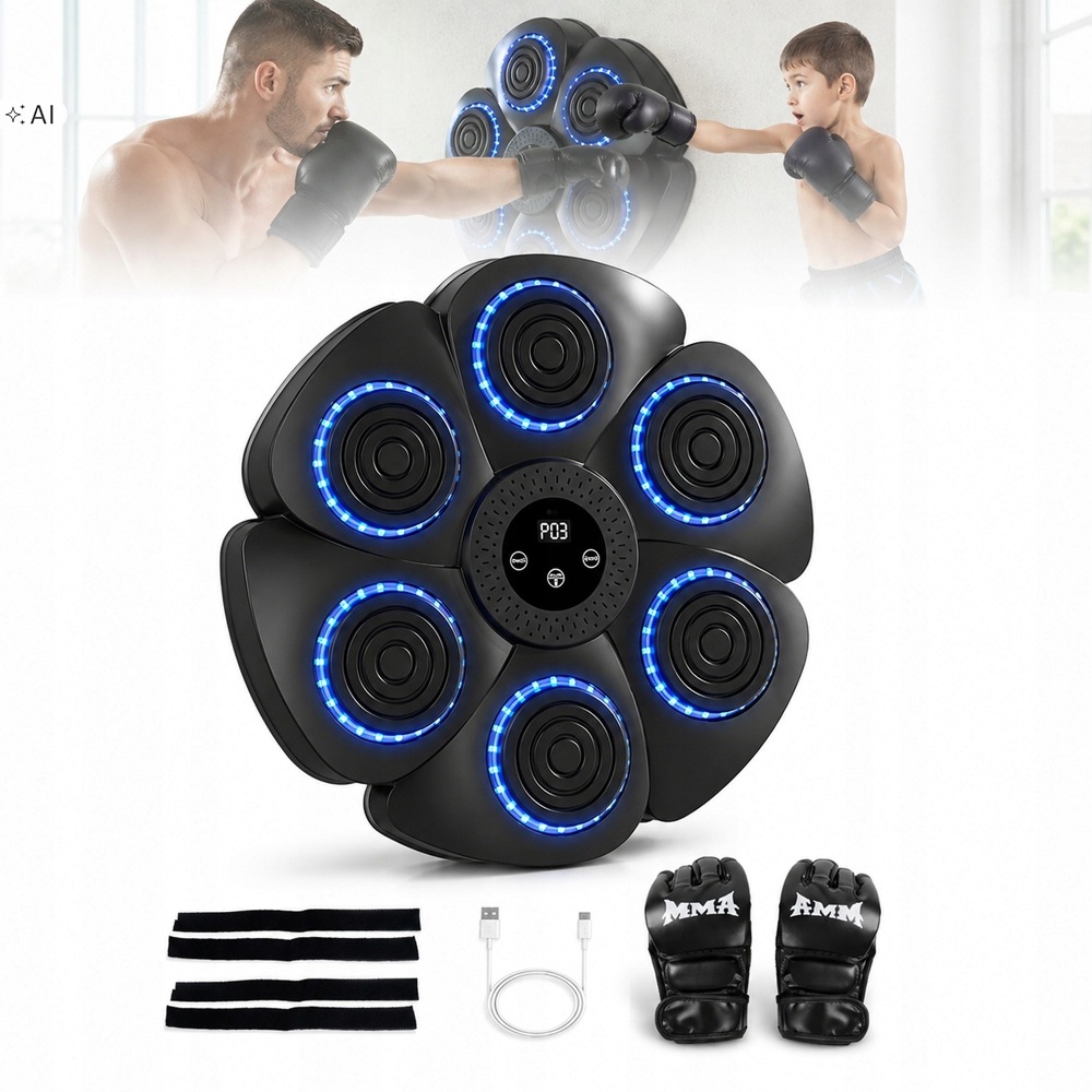 Hudební Boxovací Stroj Bluetooth Rhythm Wall Target Boxovací Stěna