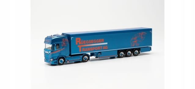 Herpa 952378 Scania Cr 20 Walking Floor Rüegsegger