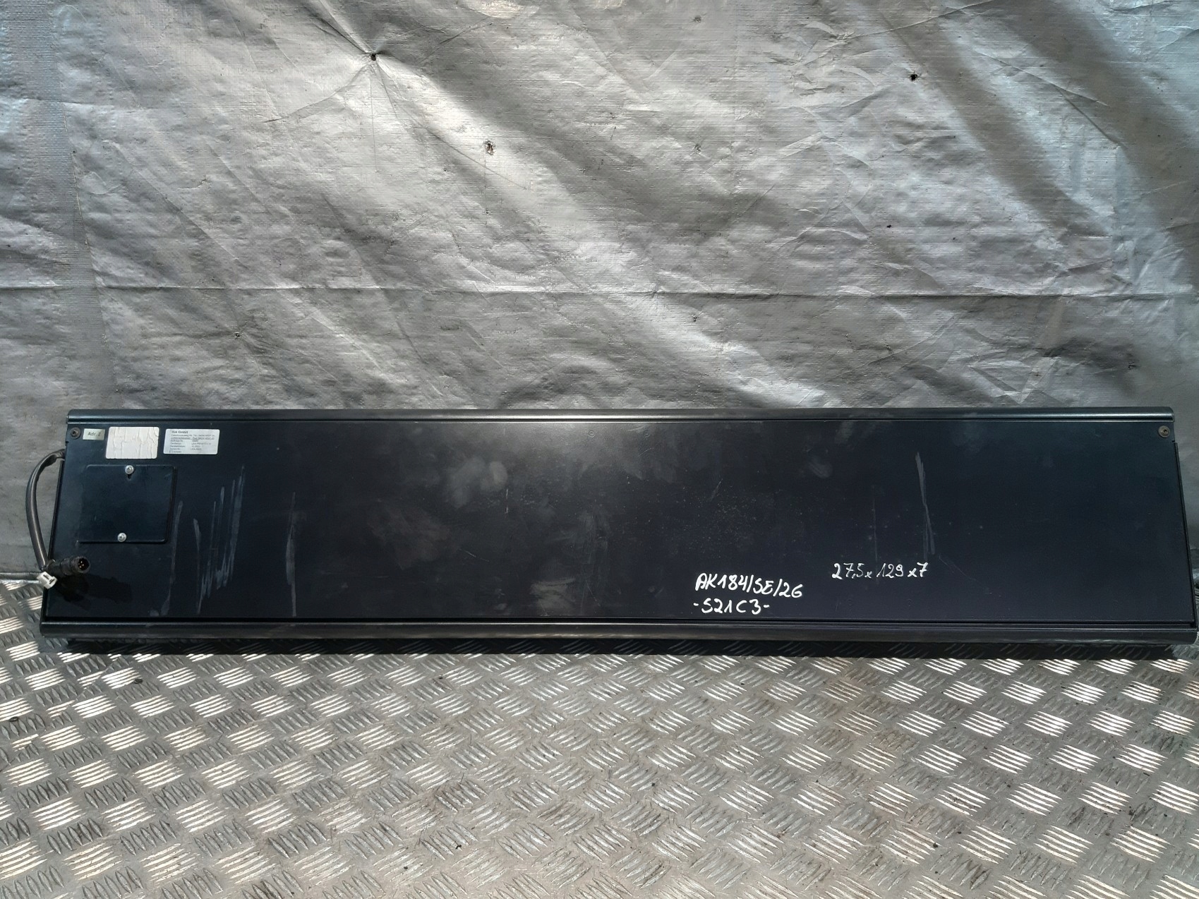display sign INFORMACYJNA ISA 12486 LEA-PM16/112-10