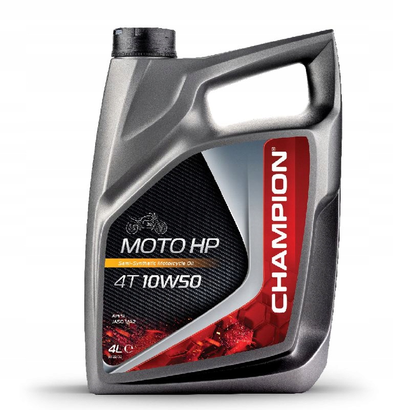 Champion Motorový Olej Moto Hp 4T 10W50 4L MÁ2 Polosyntický (akc)