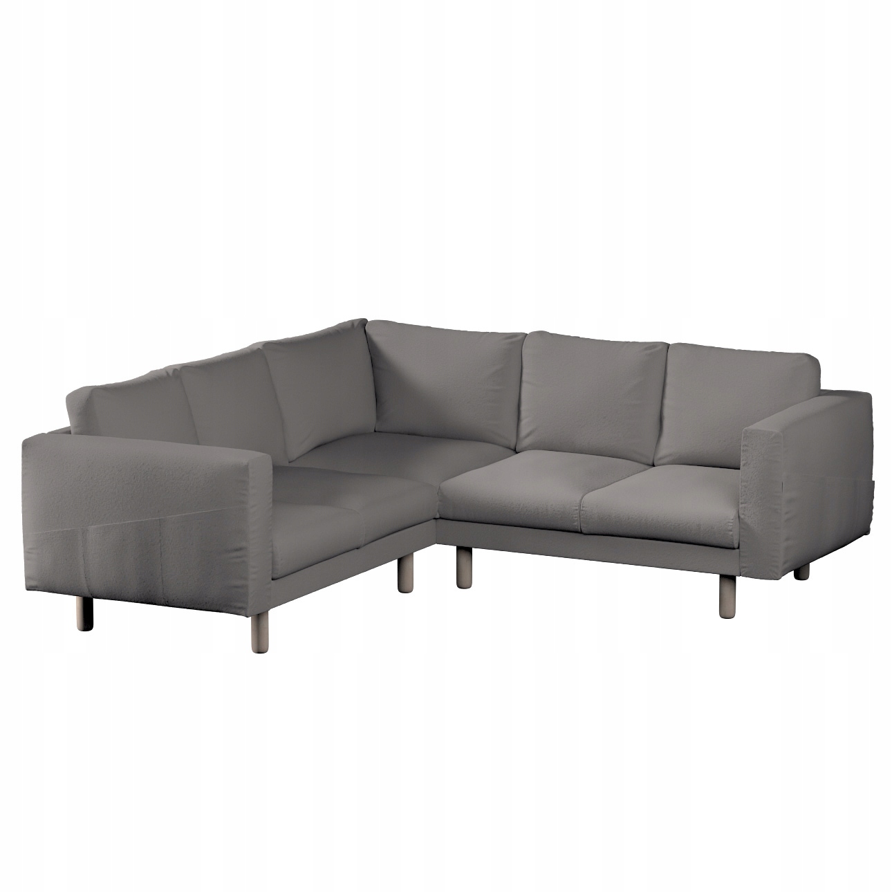 Potah na rohovou pohovku Norsborg pro 4 osoby Ikea tmavě béžová bukla