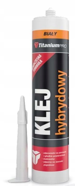 KLEJ HYBRYDOWY SZARY USZCZELNIACZ 300ml MALOWALNY